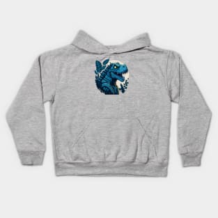 Trex - Robot Trex - Transformer Dinosaur, Tyrannosaurus Rex Kids Hoodie